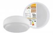 Св-к LED ДПП 2901 12Вт 990 лм 4000К IP65 белый круг 160*48 мм(1/20)