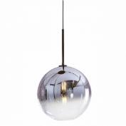 Подвесной светильник  ВОСХОД прозрачно-хромовый d20 h200 E27 1*40W