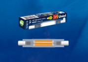 Лампа светодиодная LED-J78-7W/3000K/R7s/CL GLZ07TR
