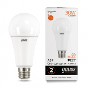 Лампа Gauss Elementary LED A67 30W E27 4100K 1/10/50