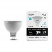 Лампа Gauss LED Elementary MR16 9W GU5.3 4100K(1/10/100)