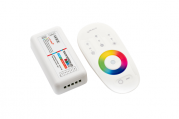 Контроллер RGB+W 2.4 G сенсорный 4Ch*6A 12/24V белый