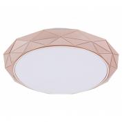 Светильник диммируемый Кристалл коричневый d50 h7 Led 72W (3000-6000K) с пультом ДУ