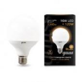 Лампа Gauss LED шар 16В/4100 G95 Е27(1/32)