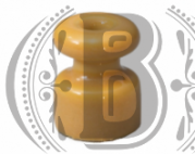Бирони Изолятор желтый фарфор (50шт)