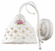 Бра Escada Ariana 165/1А Е14 40вт античный/белый