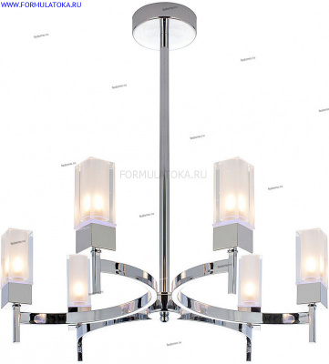 Люстра 4004/6P/LN П9*40W Chrome Crystal