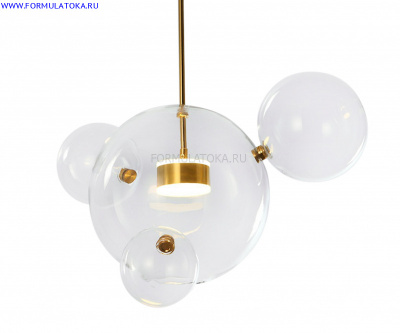 07545-4,21 Подвесной светильник ГАЛЛА прозрачный w40*45 h200 Led 10W 3000к