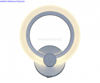 07847 Бра  САГА белая w23*20 h6,5 Led 8W (4000K)