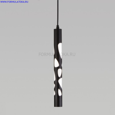 Св-к LED DLR037 12W 4200K черный матовый